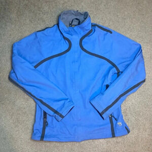 Mountain Hardwear Conduit Soft Shell Jacket Size Medium Blue